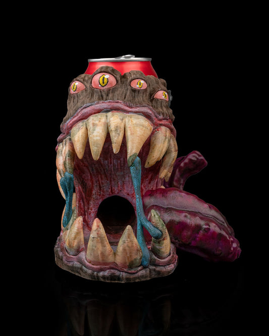 👁️ Roll into the Trap – Can Holder & Dice Tower