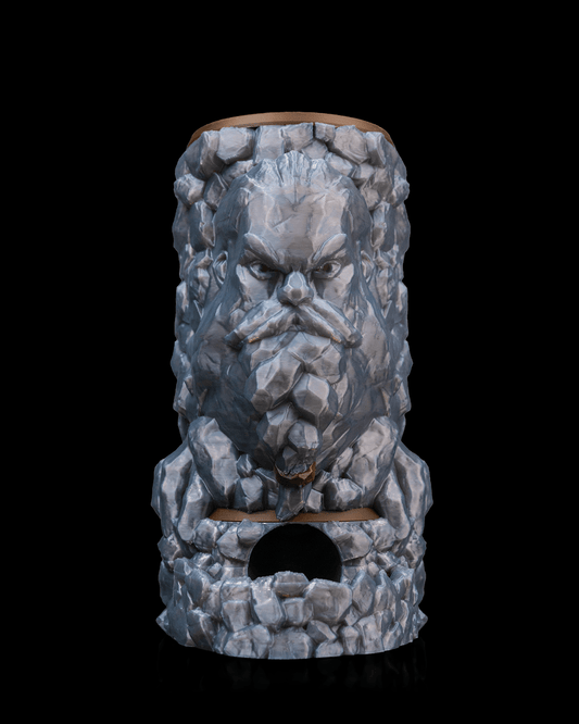 🪓 Stonebeard Hold – Can Holder & Dice Tower