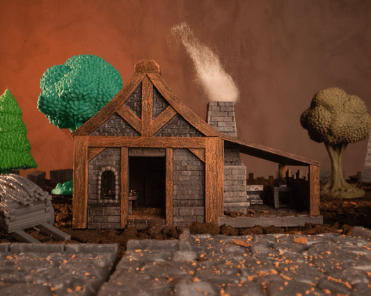 🔨 Yrifield – The Grinning Hammer (Blacksmith Shop | Village Set)