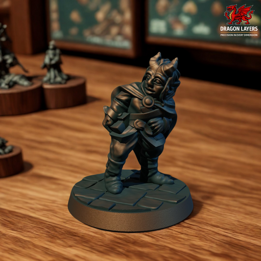 🗡️ Tiefling Child Rogue Miniature